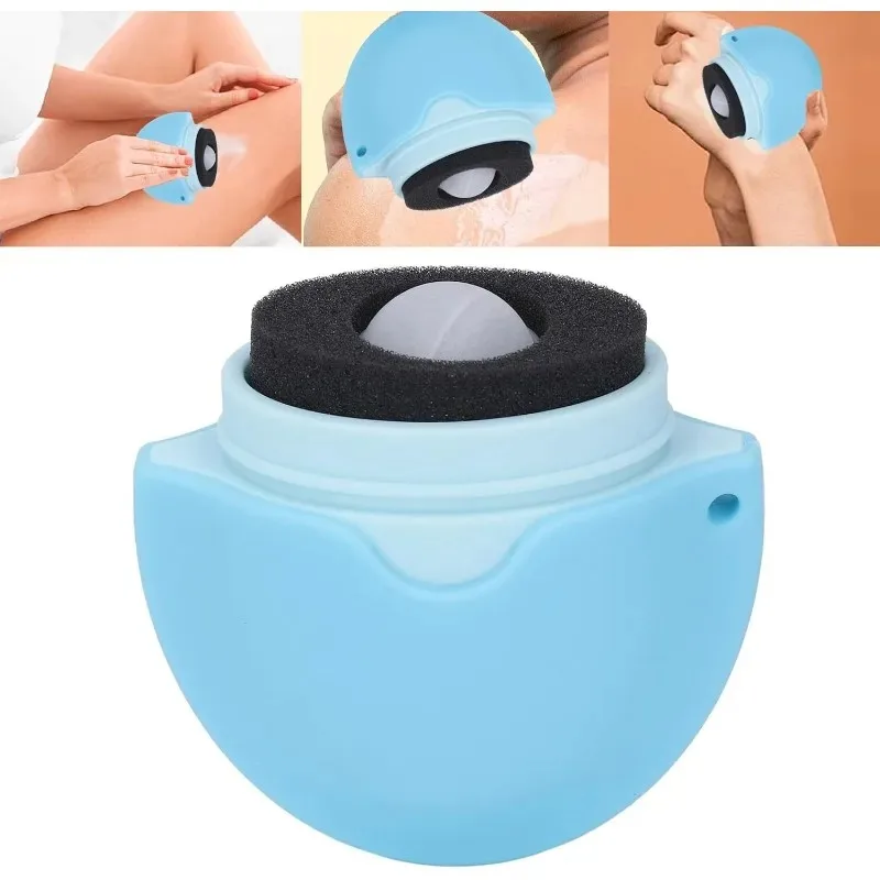 

Новый съемный аппликатор для лосьона от солнца (синий), аппликатор для солнцезащитного крема для детей и взрослых, многоразовая рулонная губка