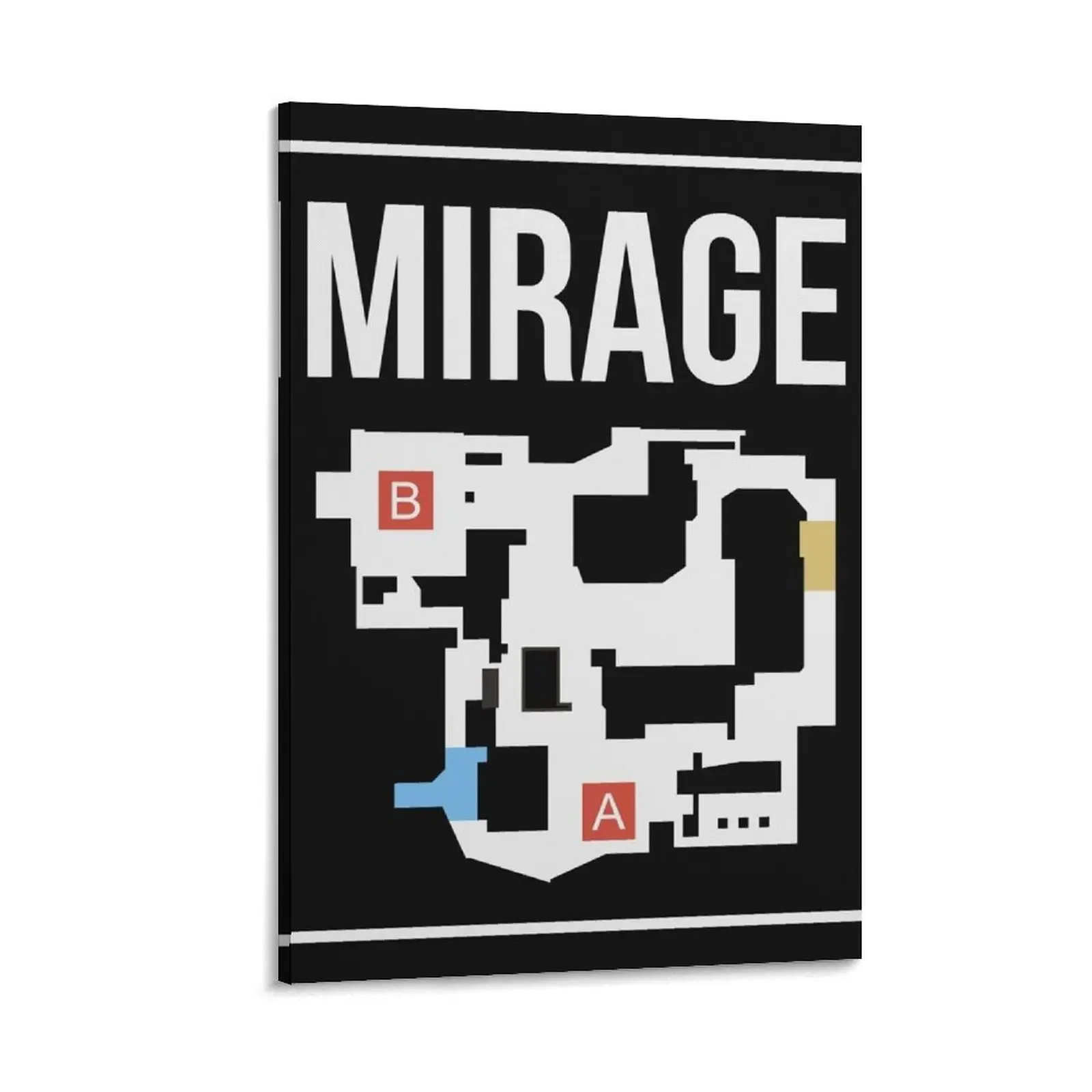 

CS:GO Mirage Map Art Canvas Painting home and decoration wall art canvas painting Posters on the wall home decor interior