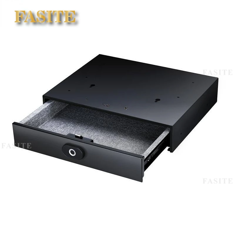 Ceiling Bluetooth Fingerprint Password Drawer Safe Office Home Wardrobe Hidden Safe Smart