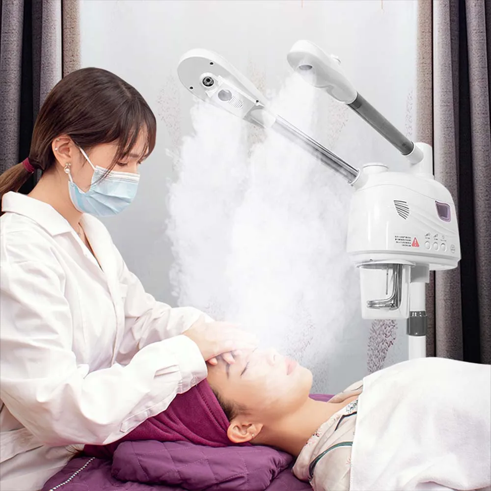 Moisturizing Whitening Skin Facial Steamer Sprayer สปา Beauty Vaporizer Facial