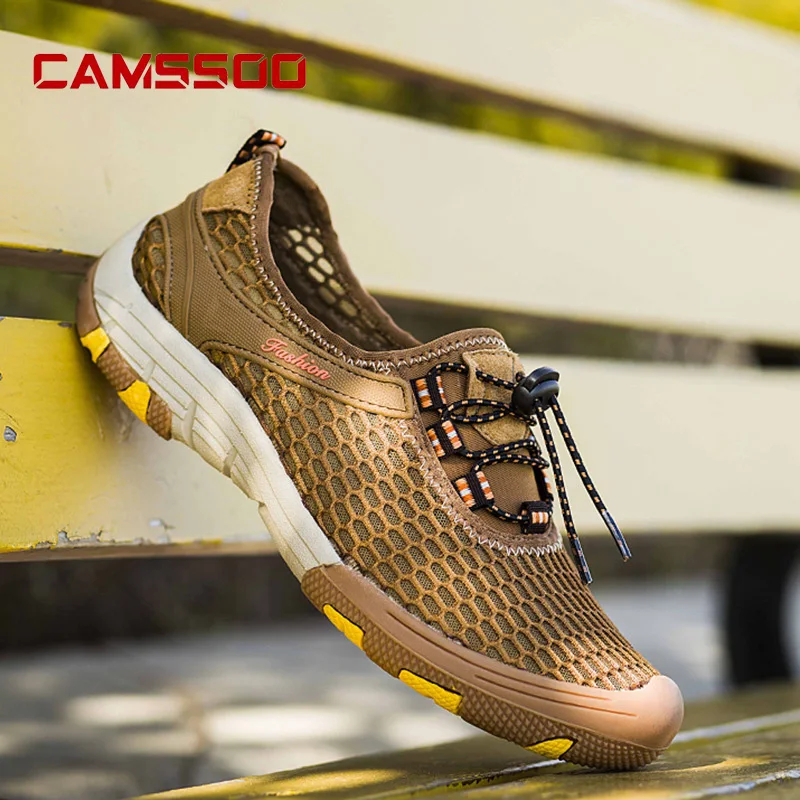 CMSSOO Zapatillas trekking senderismo antideslizantes - imagen 3