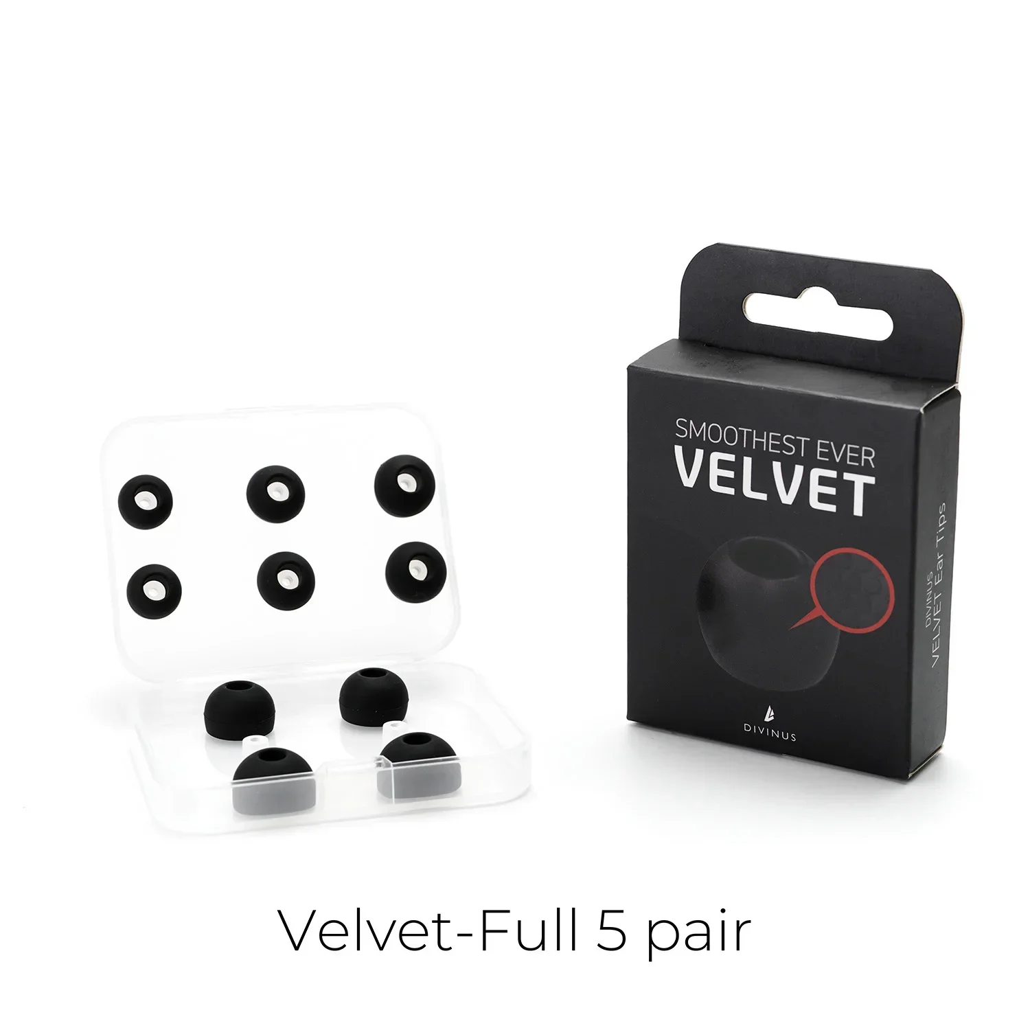 Divinus – écouteurs en Silicone velours, embouts d'oreille pour taille de buse 3-5mm, embouts souples et profonds pour écouteurs IEMs, rendu AFUL Performer 5/8