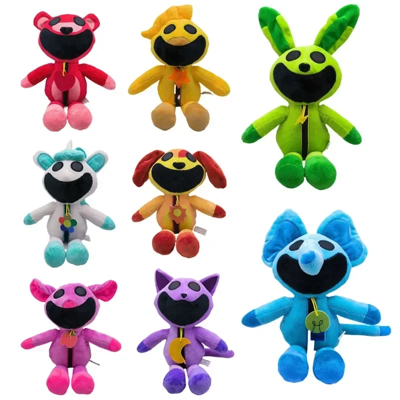 New Nightmare Critters Plush Toy Smiling Critters Catnap Catnat Accion Doll Soft Toy Peluches Pillow Birthday Christmas Gift