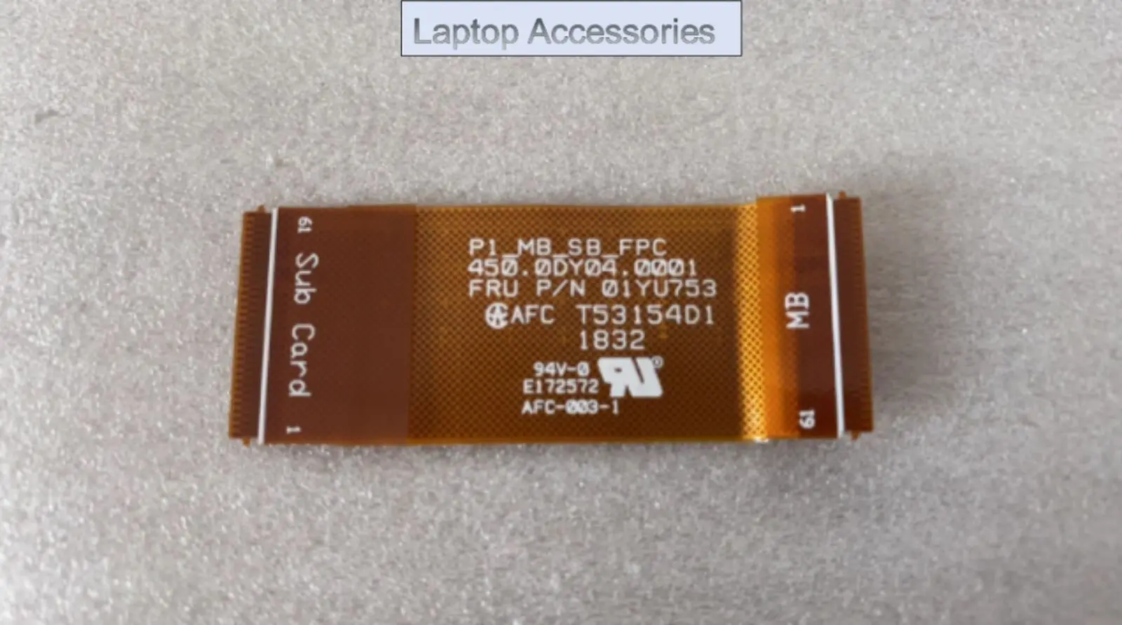 

Новый 01YU753 для Lenovo ThinkPad P1 X1 Extreme 1-го поколения, клавиатура, кабель FPC, провод