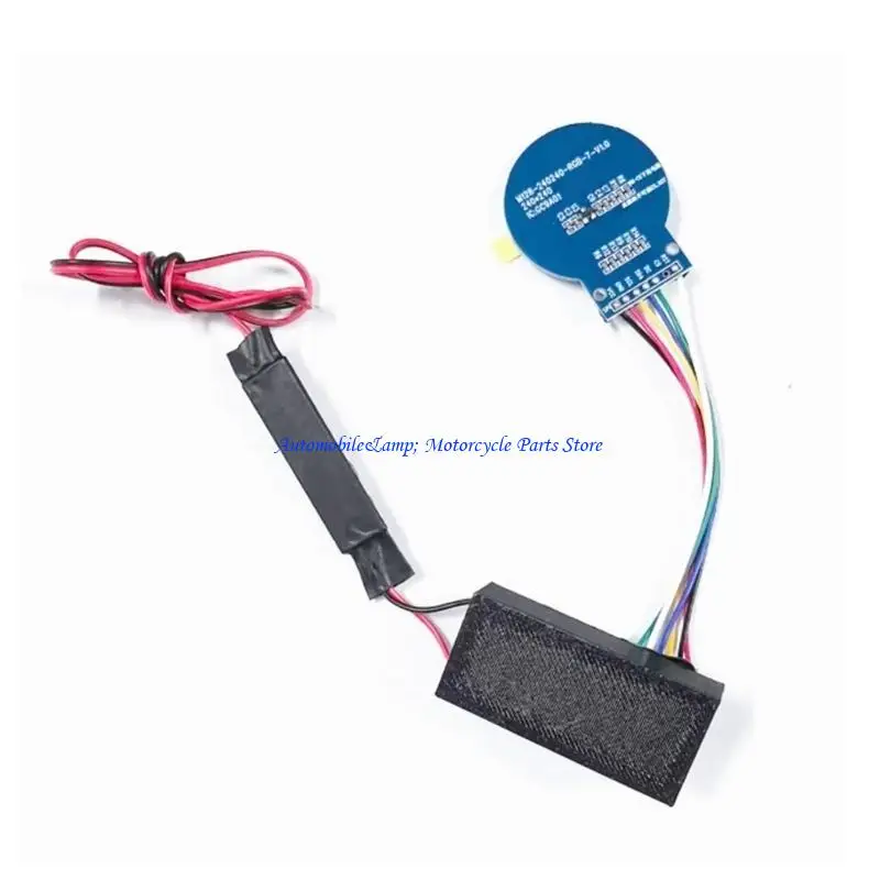 

H7BD Dynamic Eye Headlight Assembly Modes Adjustment Auto Lens Lamp
