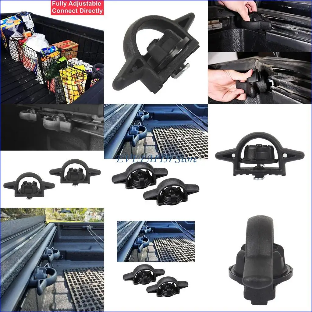 

124B Tie Downs Bed Cheats Cram-Rail System Pickup Cargo Trunk Hook для PT27835160