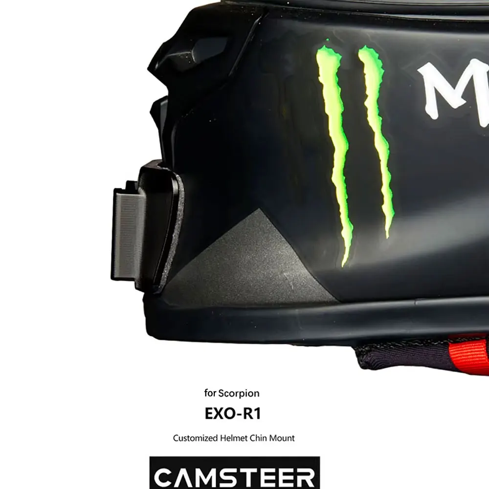 Soporte De Mentón Para Cámara De Acción, Para Casco Scorpion Exo 1400 Air Y Air 2, Impresión 3D ABS