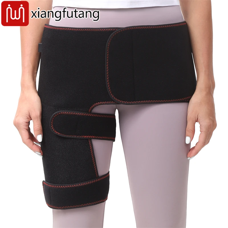 Hip Heating Pad Electric Heated Hip Brace Arthritis/Thigh/Buttock Electric Heat Pad for Sciatica Nerve Relief Birthday Mom/Wife