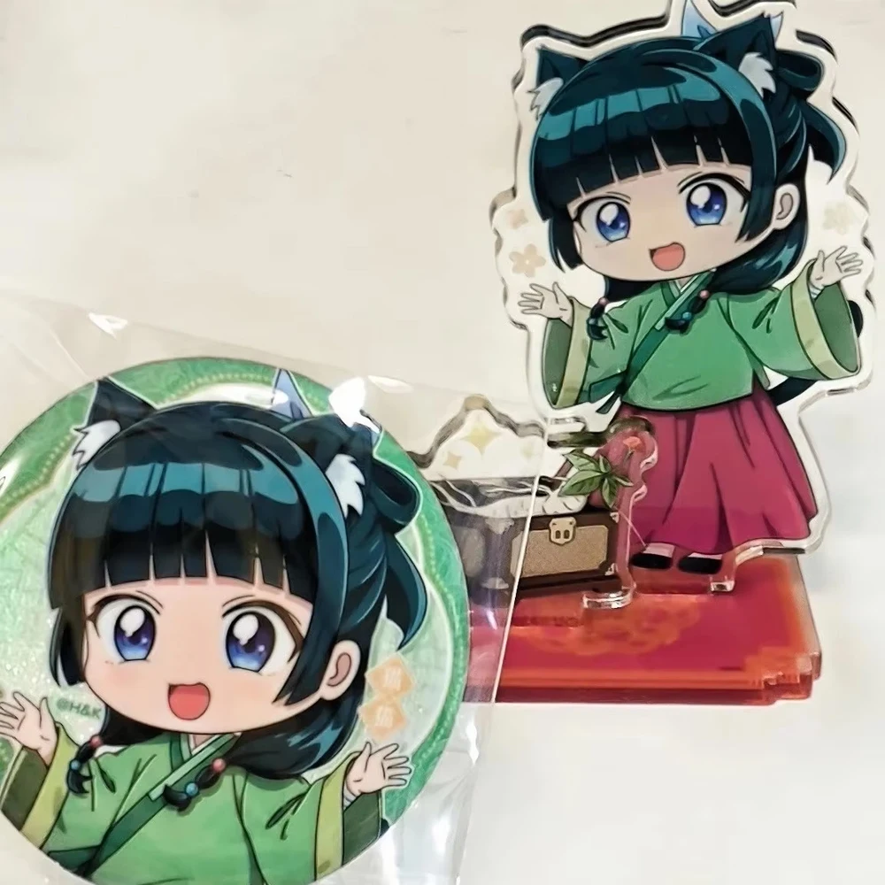 Cute Cartoon Anime The Apothecary Diaries Cat Pin Metal Brooch Desktop Decoration OrnamentAccessories Friends Gifts