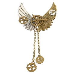 Steampunk Jewelry Steampunk Brooch Gears Mechanical Lapel Pin Women Men