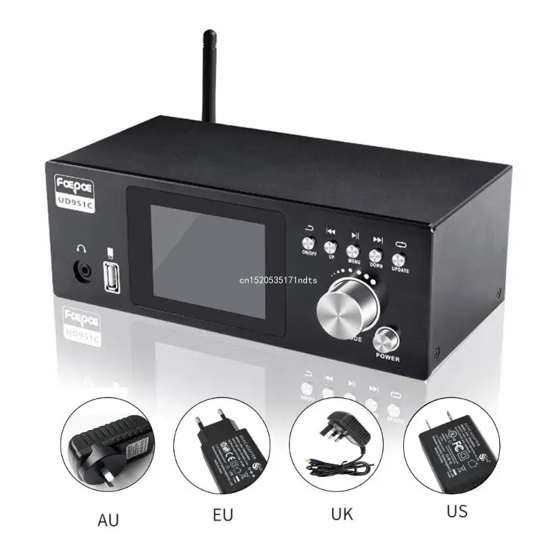 UD951C High-End DSD Decoders Wireless Receiver and Color Screen Dropship