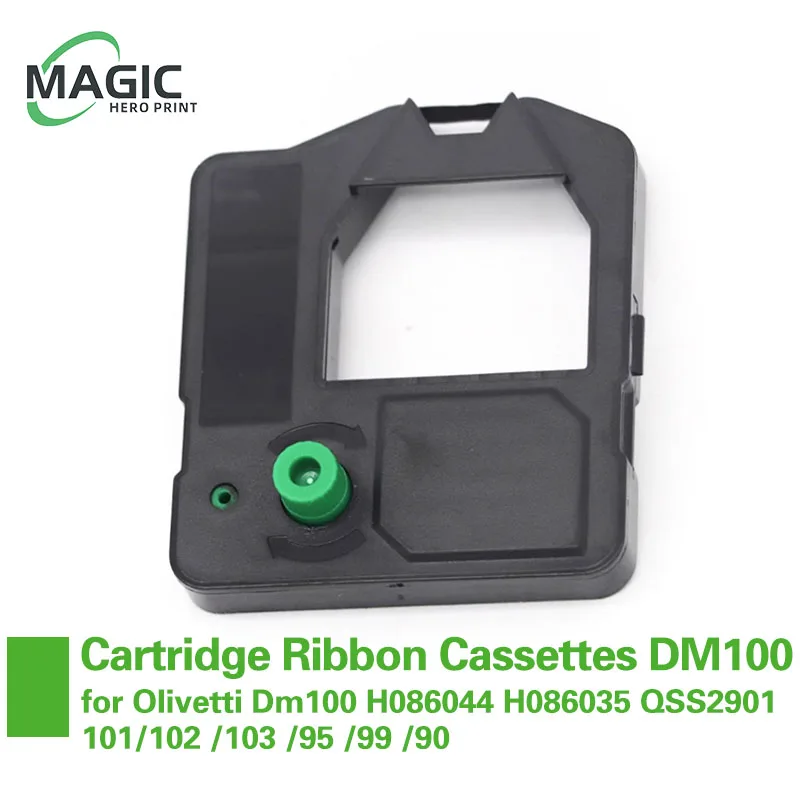 Magic New Ribbon Cassettes for Olivetti Dm100 H086044 H086035 QSS2901 101/102 /103 /95 /99 /90