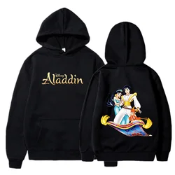 Disney Aladdin Hoodies Men Women Thin Hooded Pullover Sweatershirt Boys Girls Student Hip Hop Hoddie Sweatshirts