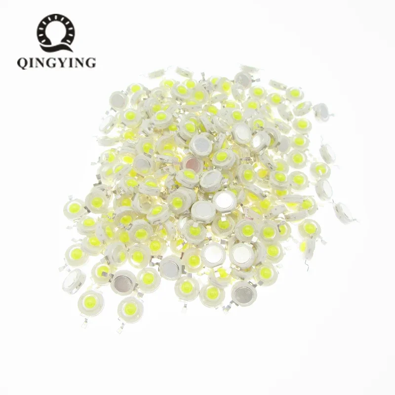 10 sztuk 1W 3W diody LED dużej mocy zimny biały naturalny biały ciepły biały RGB czerwony zielony niebieski żółty źródło światła