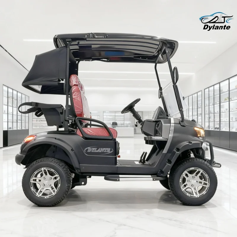 

48V/72V 4000W AC Motor 2/4 Seat Lifting Electric Golf Cart With Lead-Acid/Lithium Battery Off-Road Legal Golf Cart