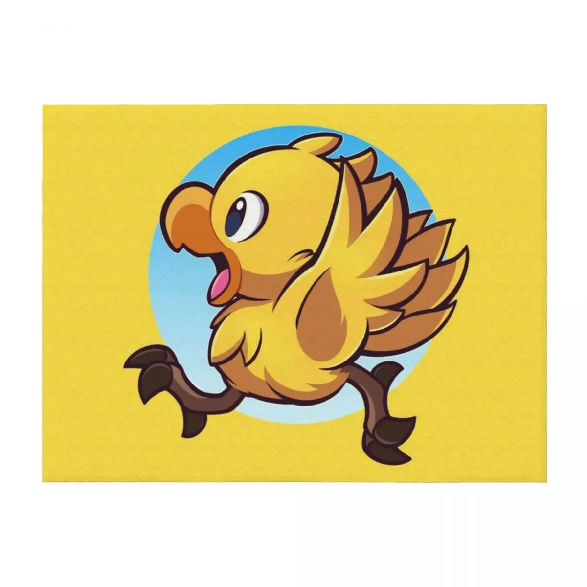 

Chocobo Yellow Bird Adventure Throw Blanket Thin Giant Sofa Blankets For Baby Blankets For Sofas Blankets