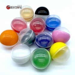 5Pcs D75MM About 3Inch 2.95‘ Empty Plastic Capsule Toys Round Surprise Balls Twisted For Kids Gift Draw A Lottery Raffle Capsule