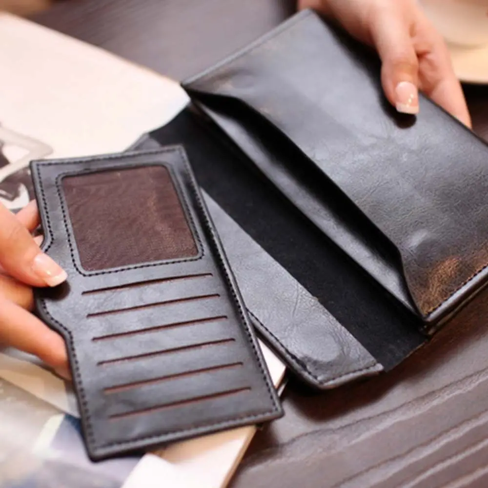 Ins Genuine Leather Envelope Wallets Korean Style Multifunctional Women Long Clutch Bag Portable Coin Purse Change Bag Women