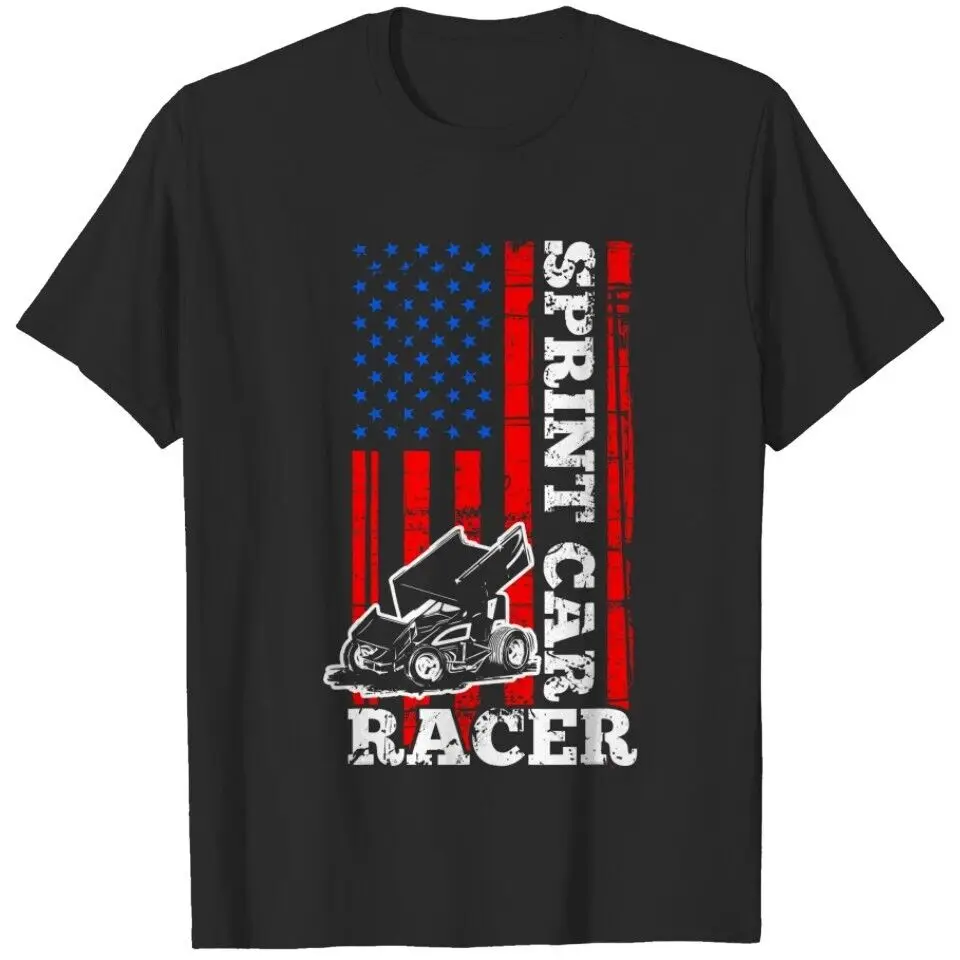 Sprint Car Racing Race Track Racer 229 T-Shirt For Fans Anime Graphic T-shirts High Quality 100%Cotton Short Sleeve