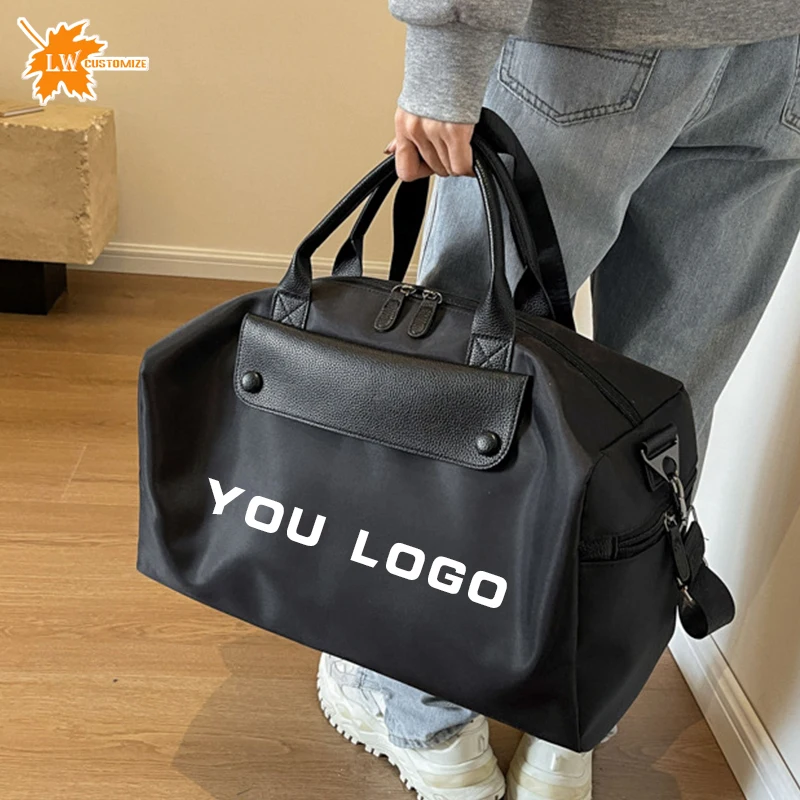 

Swimming Bag With Logo Gym Bag Boxing Training Bag Yoga Handbag Travel Bag Printed Name Luggage Bag Pattern