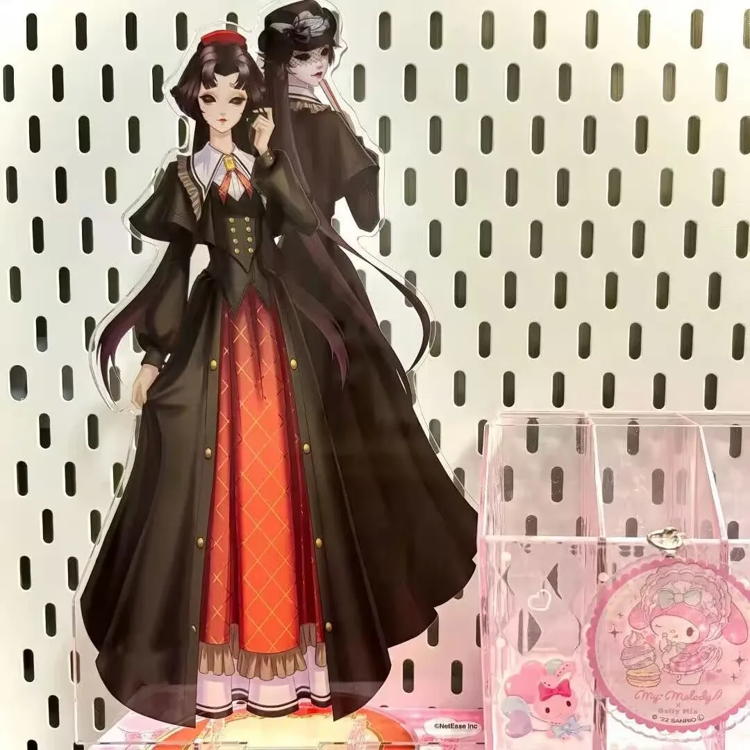 Креативная подставка «Identity V» Academy Series «Красная бабочка», исследователь, морец, оправа стола «Секларин», табличка стоячи