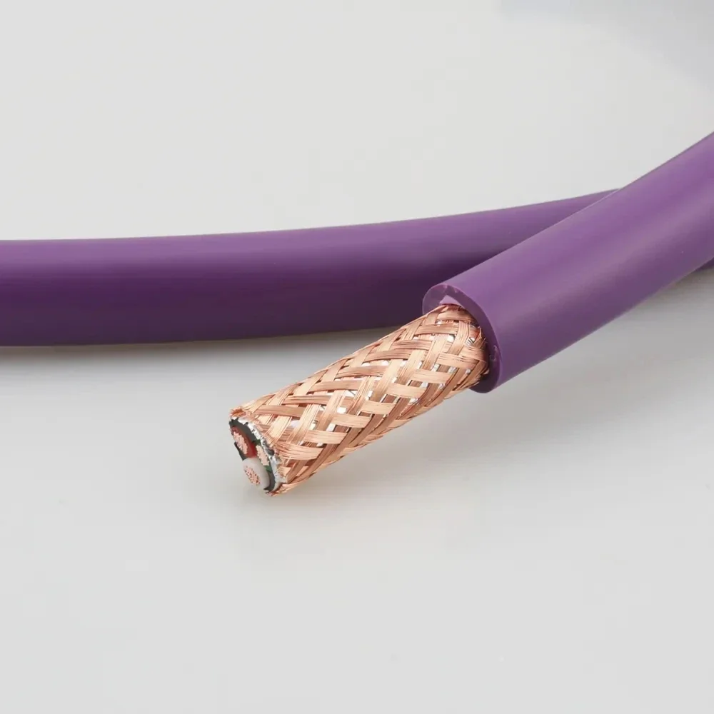 P122 Hi End OFC Cabo de alimentação cabo de alimentação audiófilo cabo de rolo