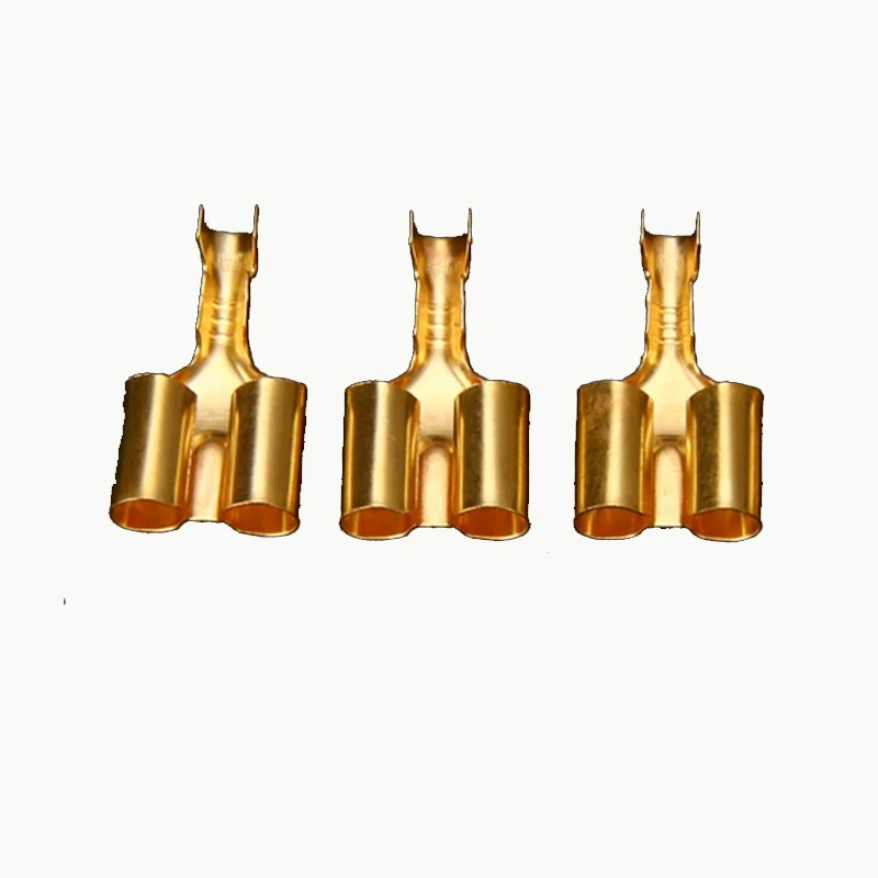 50/300 Japanese Double Socket Female with Insulation Covers For 3.9mm 4mm Bullet Wire Connector Terminals Motorcycle