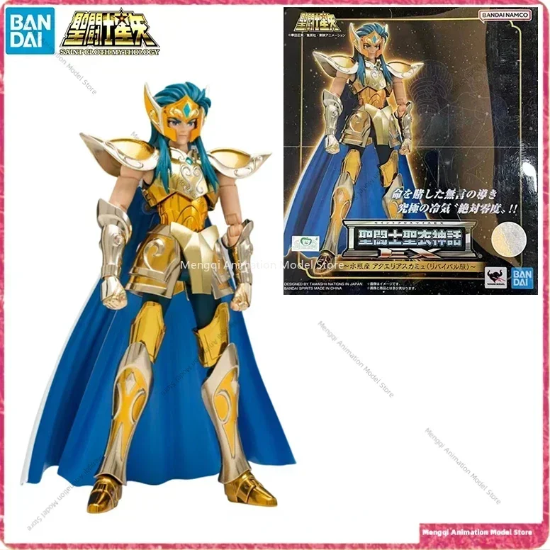 

BANDAI Holy Cloth Myth EX Aquarius Camus Camus Reborn Edition Gold Anime Character Model Toy Collection Gifts for Children