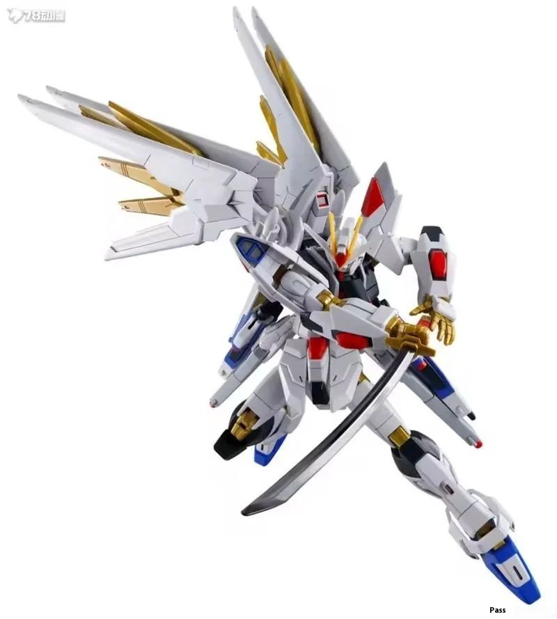 Bandai Original MODEL KIT GUNDAM HG MIGHTY STRIKE FREEDOM GUNDAM 1/144 Anime Action Figure Assembly Toys  Model Gifts for Boys