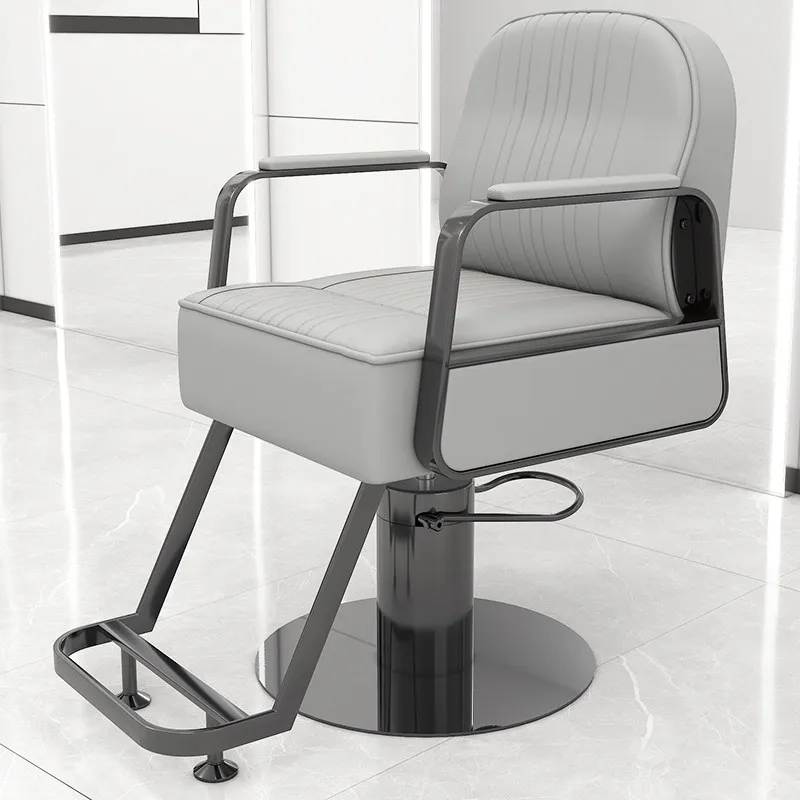 Vintage Barber Chair Hair Stylist Esthetician Reclining Barber Chair Shampoo Cadeira Para Maquiagem Profissional Furniture