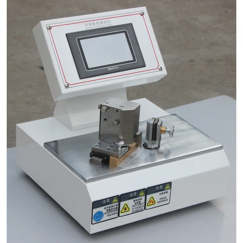 

Intelligent paper bending stiffness tester 90 degree microcomputer measurement and control cardboard crease tester bending