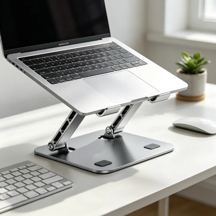 HTMCK Phone Tablet Stand Adjustable Aluminum Alloy Laptop Tablet up to 17