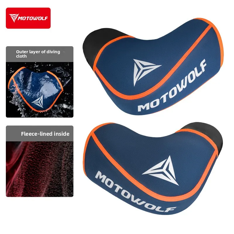 

Motorcycle Riding Handlebar Cover Windshield Warm Waterproof Hand Guard Electric Vehicle Handhandle Winter Warm Car Handle Cover