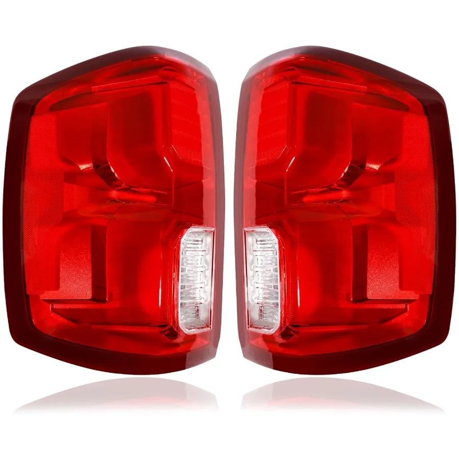 

LED Tail Lights Assembly for 20162018 Chevy Silverado 1500 Rear Light Replacement with Enhanced Visibility and Durability Compa