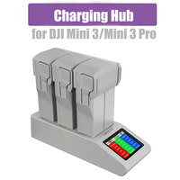 Charging Hub With Digital Display For DJI Mini 3 Pro/Mini 3 Battery Fast Charger USB Charging Hub Drone Accessory
