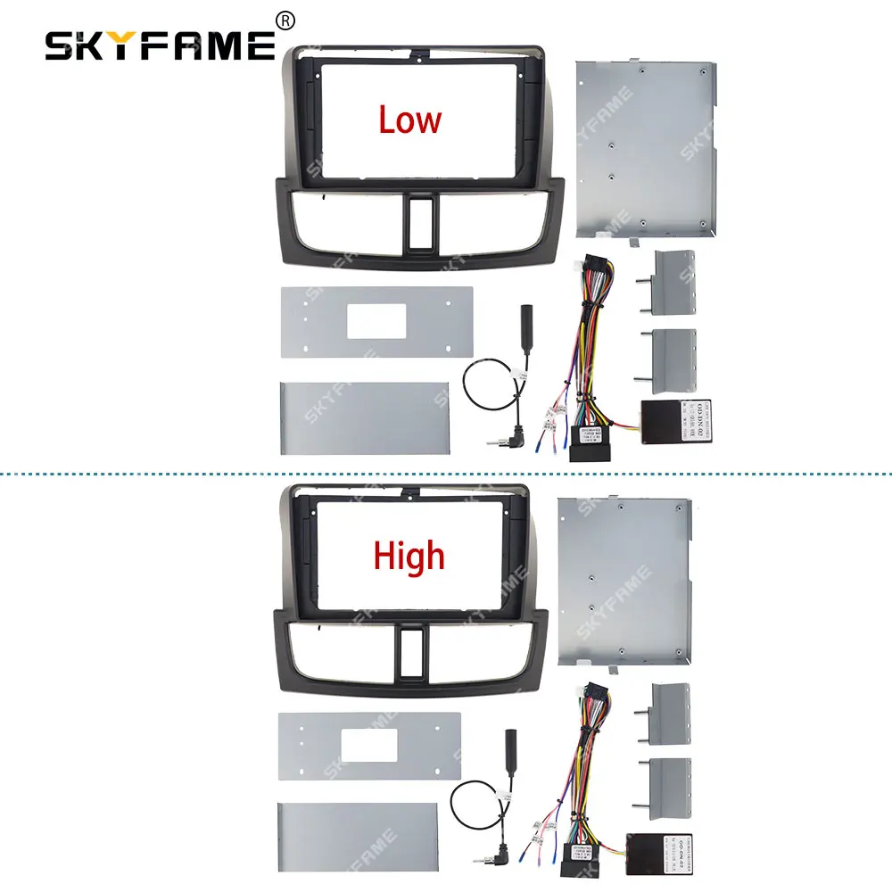 

SKYFAME Car Frame Fascia Adapter Canbus Box Decoder For Soueast V5 V6 2013-2016 Android Radio Dash Fitting Panel Kit