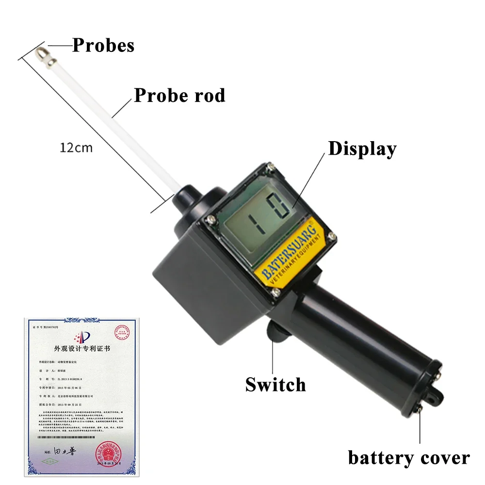1Set Dog Ovulation Tester, Oestrus Cycle Monitoring Device, Pet Breeding Tool for Dog Artificial Insemination Supplies