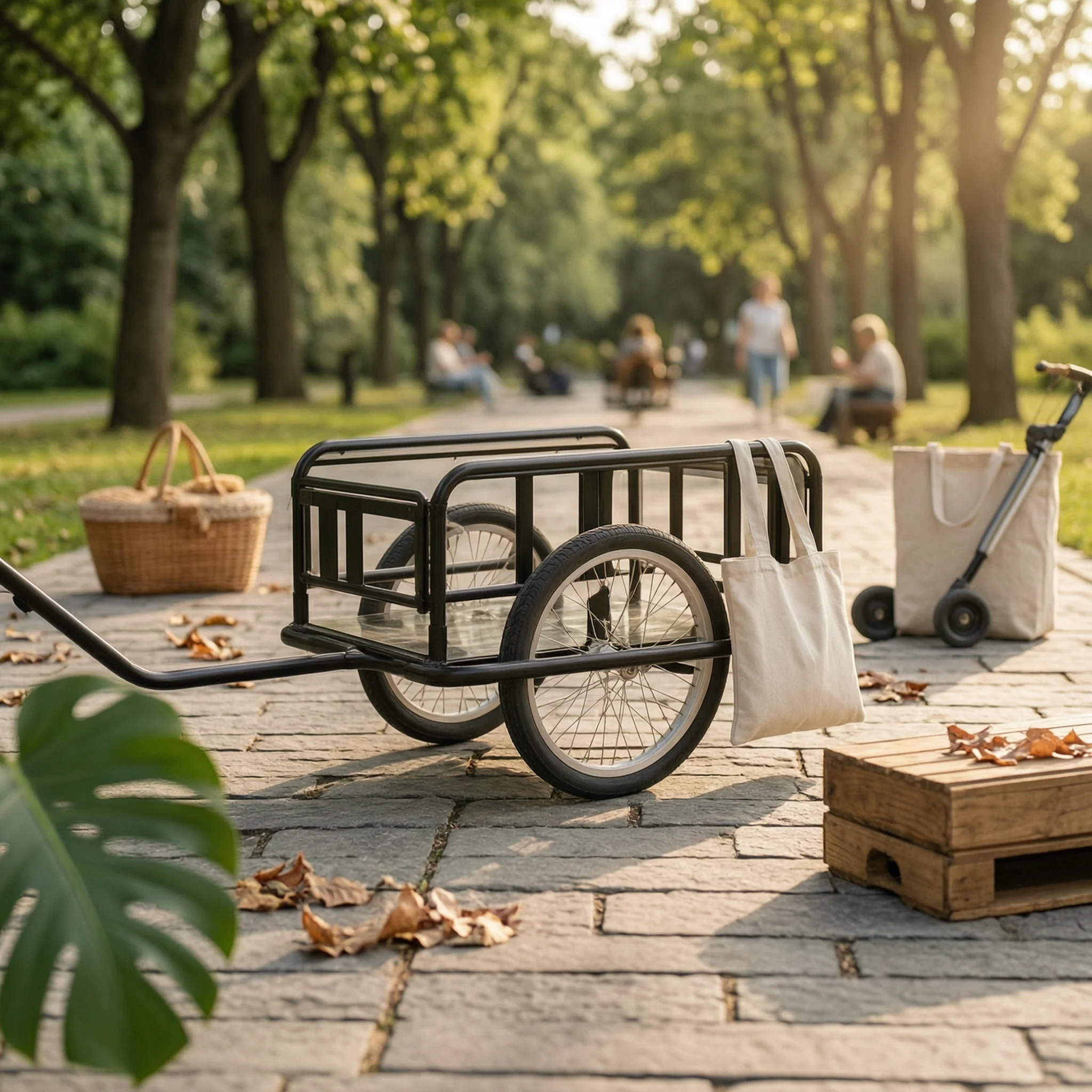rimorchio-pieghevole-per-bicicletta-carrello-utilitario-richiudibile-con-gancio-a-due-ruote-resistente-per-campeggio-e-giardinaggio