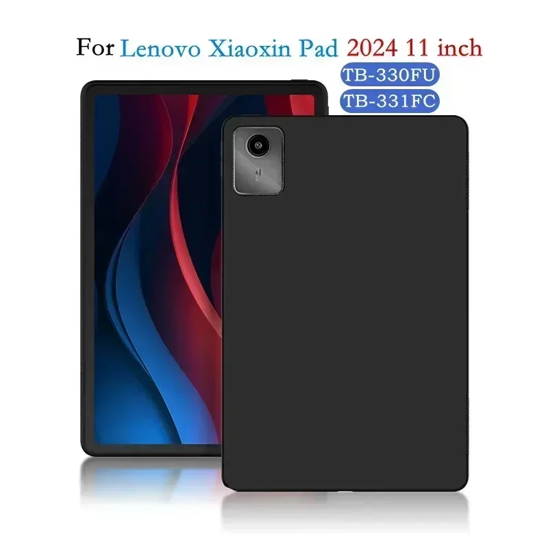 For  Xiaoxin Pad 2024 Case 11 inch Tablet Back Case Soft Cover For Lenovo Tab M11 Xiaoxin Pad 2024 TB330FU TB331FC Silicon case