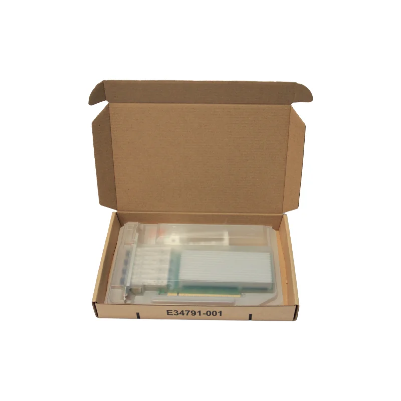 E810-XXVDA4 25Gb/s 4-Port SFP28 NIC Intel E810 Chipset PCIe 4.0 x16 Network Adapter with RDMA Supported