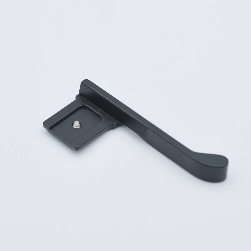 Thumb Hotshoe Thumb Grip Made Hand Grip per Fuji Fujifilm X100 V X100V X-100V fotocamera Mirrorless con strumento nero