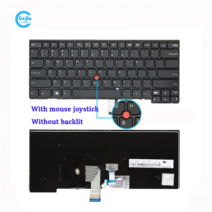 Nowa oryginalna klawiatura do laptopa Lenovo Thinkpad T440 T440P T440S T450 T460 E431 E440 L440 L450 L460 L470