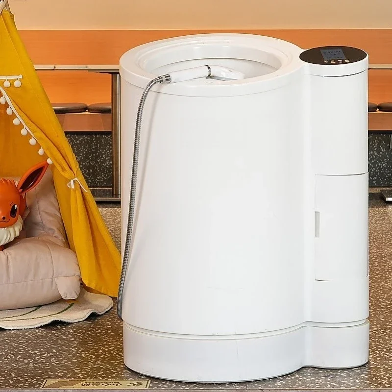 Pet automatic bathing machine, washing, blowing and drying integrated bathing machine