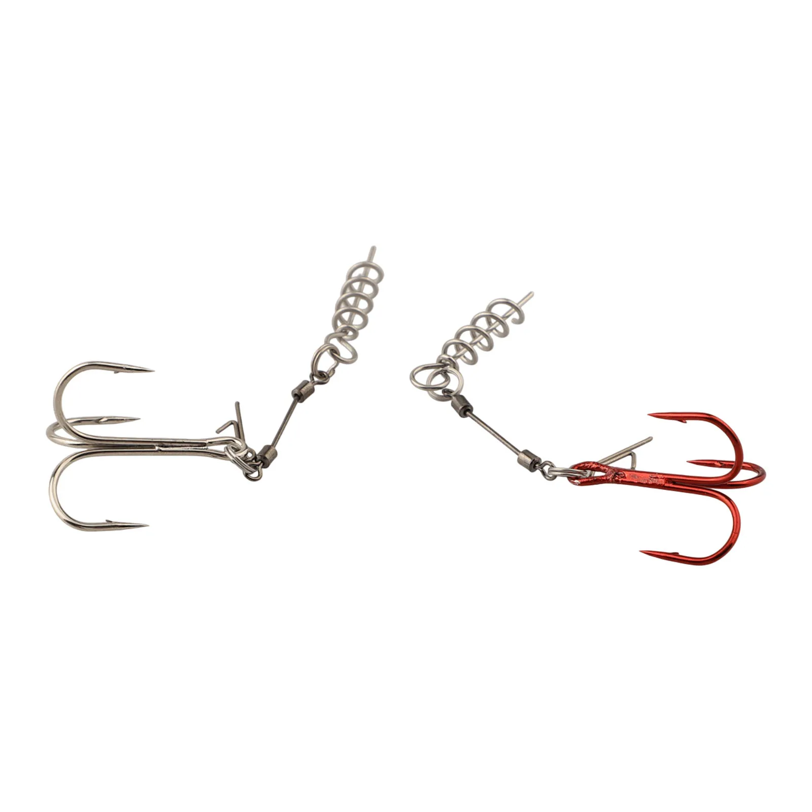 Fishing Treble Hooks Replacement Set 3 Pieces Fishing Accessories For Soft Lure High-Carbon Steel Kit Pratical