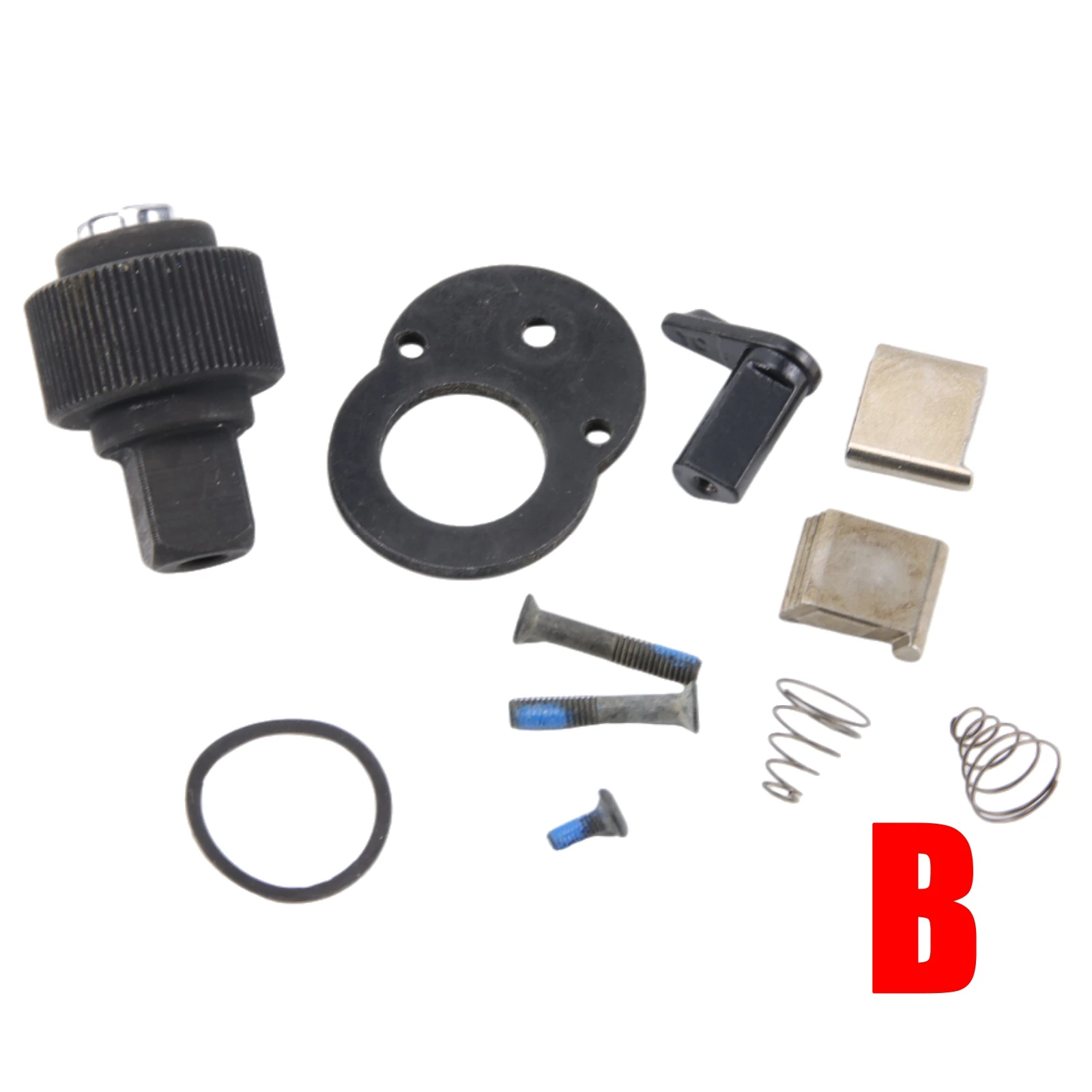 Llave de trinquete de vaso, accesorio de reparación, herramientas manuales de repuesto, Kit de piezas sin trinquete, 1/4, 3/8 y 1/2 pulgadas, S/M/L