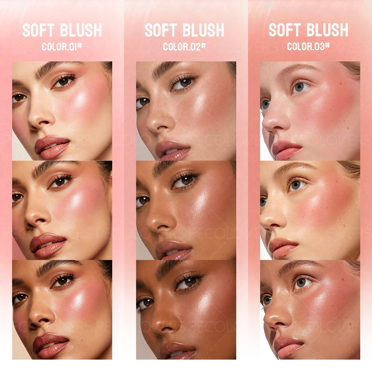 1PC Multi-Use Cream Blush, Waterproof, Smooth Cheek & Lip Tint, Natural Long Lasting Cream Blush for Daily Face Makeup