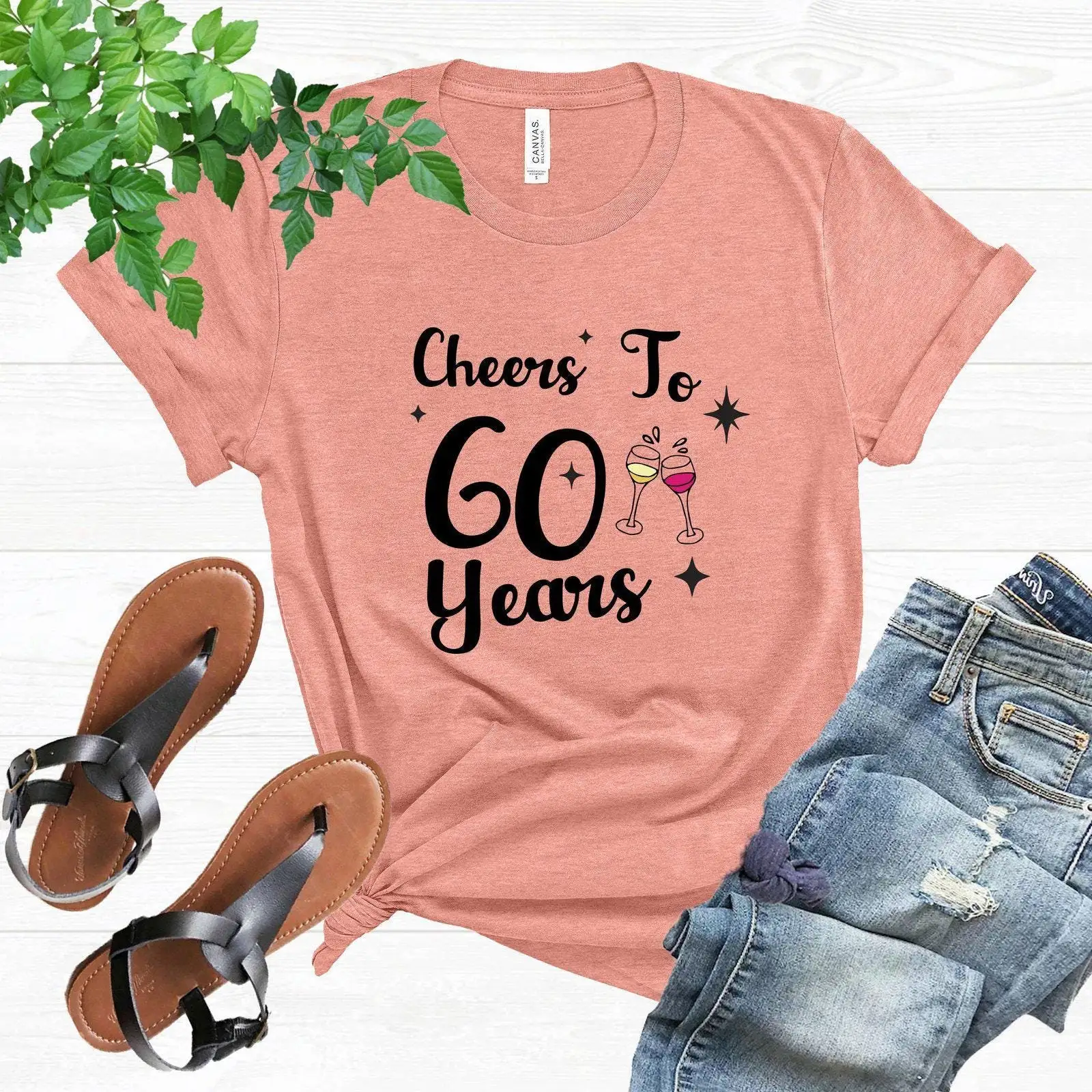 

Футболка «Все до 60-летний», женское праздничное вино на 60-летие, шестидесят для нее