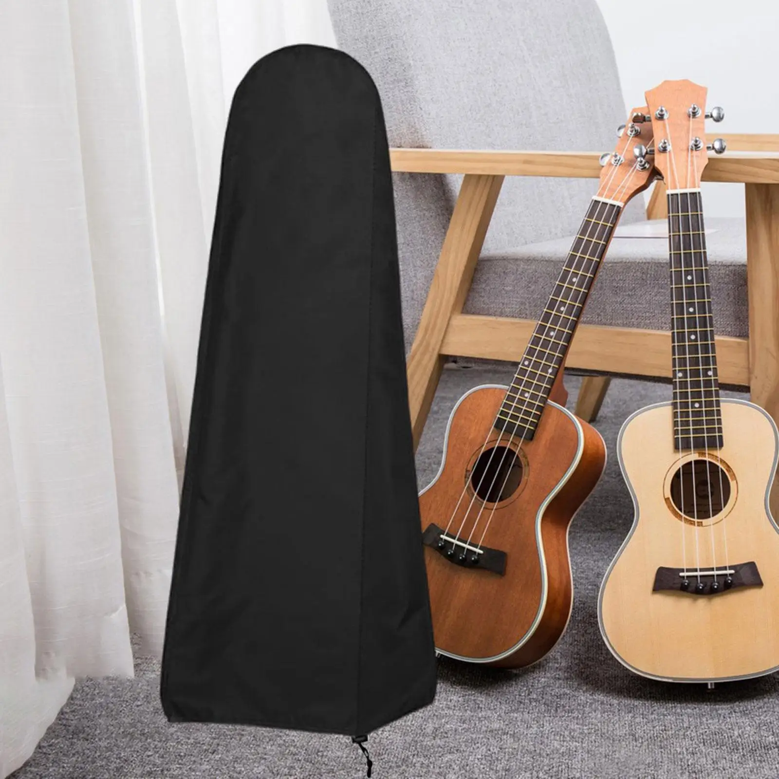 

Ukulele Dust Cover Sleeve Protector 44cmx15cmx110cm Accessories Portable