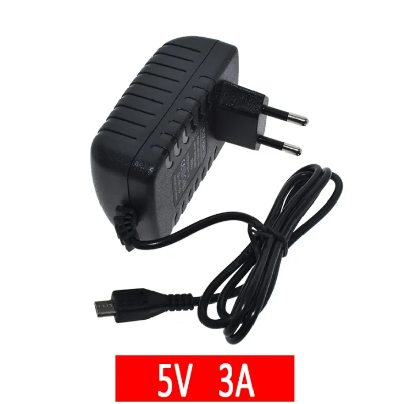 AC to DC Power Adapter, 100-240V, 5V, 9V, 12V, 1A, 2A, 3A, 0.5A, EU Plug, 5.5mm x 2.5mm, Micro USB for Arduino