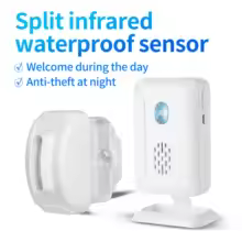 Doorbell 36 Chime Welcome Alarm Entry Doorbell with Infrared Detector Induction Night Light